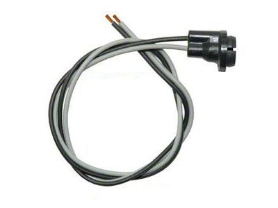 1955-1977 Corvette Instrument Light Bulb Plastic Socket, 5/8 Hole, 2-Wire