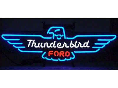 1955-1979 Ford Thunderbird Neon Sign, Design