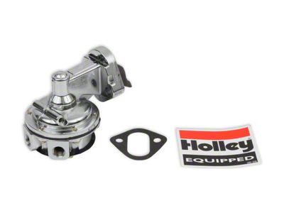 1955-1980 Corvette Holley Fuel Pump Polished Small Block