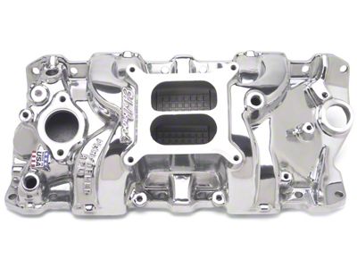 1955-1981 Corvette Edelbrock 71011 Performer RPM Manifold Polished