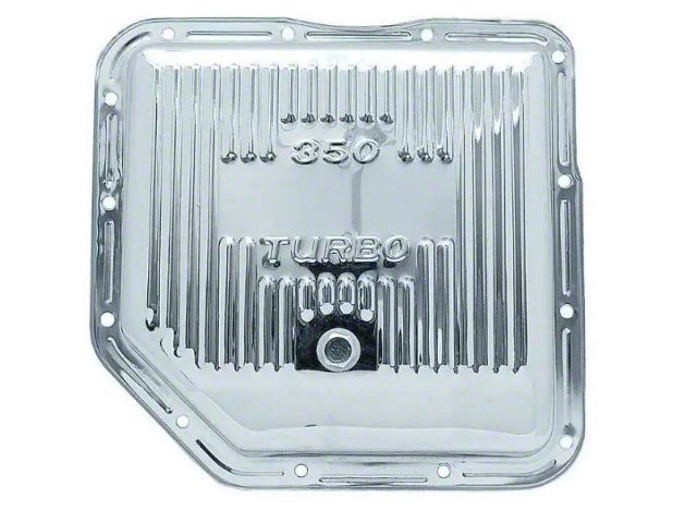 1955-1987 Chevy-GMC Truck Transmission Pan, Turbo Hydra-Matic 350, Chrome