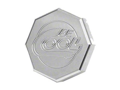 1955-1989 Corvette Be Cool Radiator Cap Octagon With Natural Finish