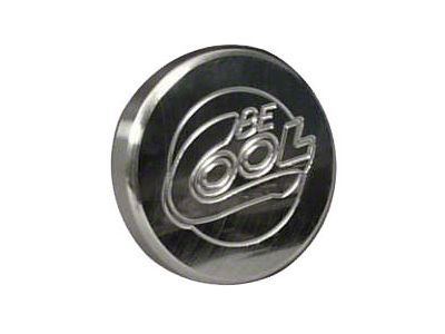 1955-1989 Corvette Be Cool Radiator Cap Round With Polished Finish