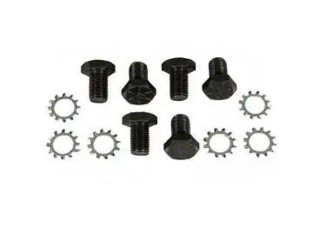 1955-2000 Chevy-GMC Truck Flexplate Crankshaft Mounting Bolt & Washer Set, Automatic Transmission