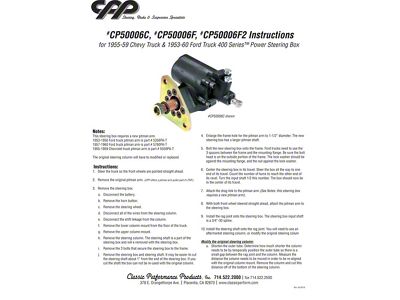 Power Steering Box 400 55-59