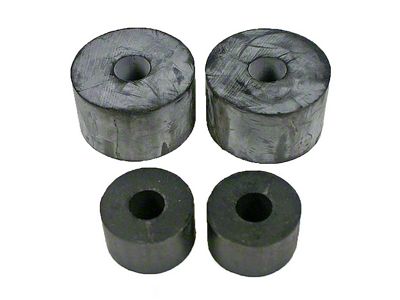 1955-57 Ford Thunderbird Engine Steady Rest Grommet Kit, 4 Pieces