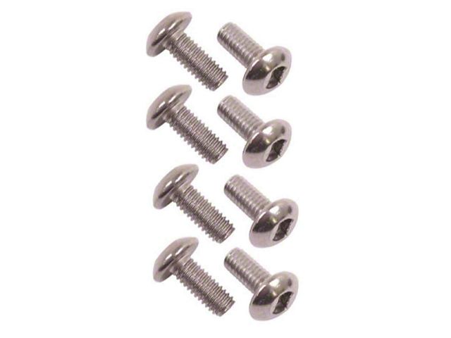 1955-59 Chevy GMC Truck Seat Track To Floor Mounting Bolt Kit 8pc, Stainless Steel