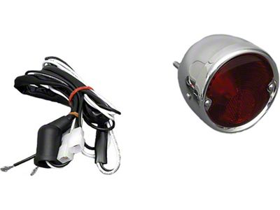 Taillight Assembly,Stainless Steel,55-59