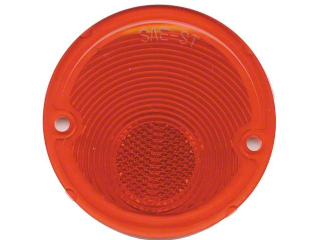 1955-59 Red Plastic Tail Light Lens Stepside