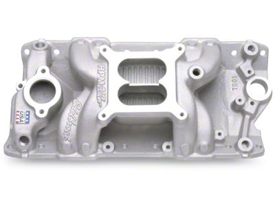 1955-86 Chevy-GMC Truck Edelbrock 7501 RPM Air-Gap Manifold-Small Block