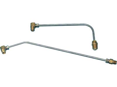1955 Chevy Accessory Oil Filter Line Set V8 Stainless Steel