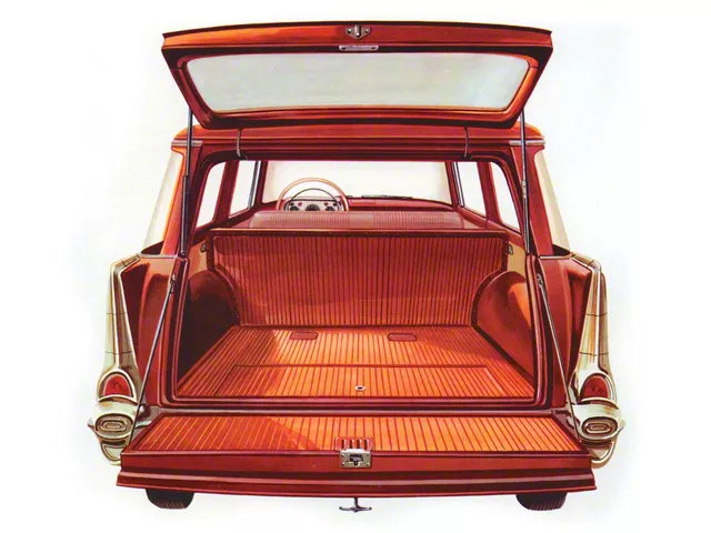 1955 Chevy Cargo Linoleum, Nomad & Wagon