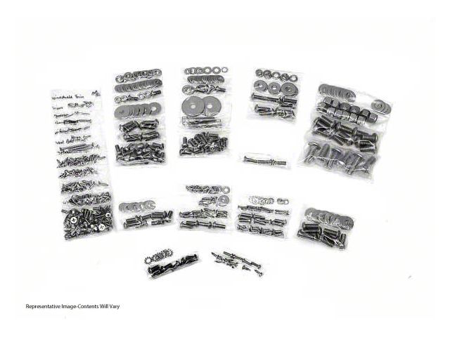 1955 S/S Button Head Cab/Front End Sheetmetal Bolt Kit