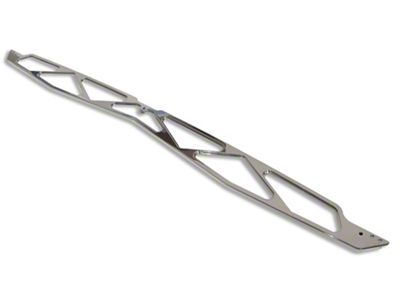 1955 Chevy Hood Brace, Billet Aluminum, Machined Finish, Eddie Motorsports