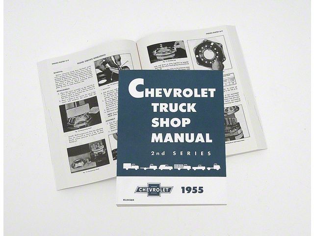 1955 Chevy Truck Shop Manual 2nd Series