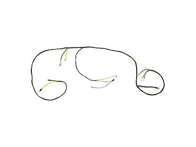1955 Corvette Engine Wiring Harness 12 Volt With Automatic Transmission Show Quality (Convertible)