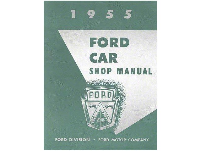 1955 Ford Car and Thunderbird Shop Manual
