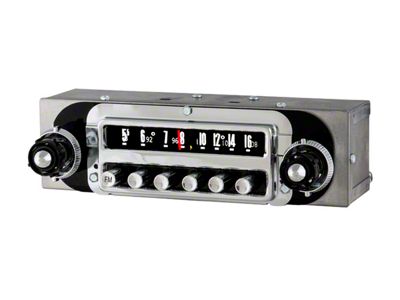 1955 Ford Thunderbird AM/FM Reproduction Radio with Bluetooth, 180 Watts