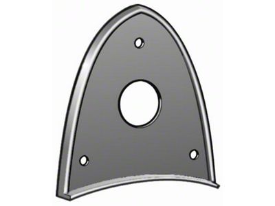 1955 Ford Thunderbird Blank Off Plate Pad, For Vehicles Without Backup Lights