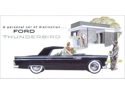 1955 Ford T Bird Sales Brochure