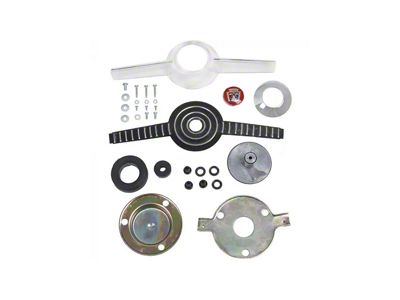 1955 Ford Thunderbird Horn Ring Kit, For Manual Steering