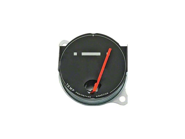 1955 Ford Thunderbird Temperature Gauge, In Dash, 6 Volt