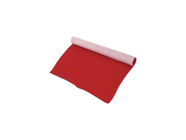 1955 Ford Thunderbird Vinyl Floor Cover, Red LB21