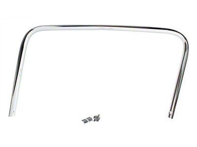 Inner Dr Frame Mlg,LH, Chrome, 55-59