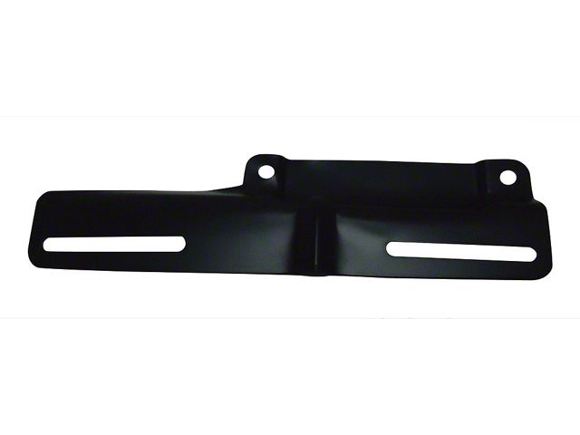 1955L-1959 Chevy Truck License Plate Bracket, Front, Black