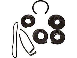 1956-1957 Corvette Convertible Body Weatherstrip Kit (Convertible)
