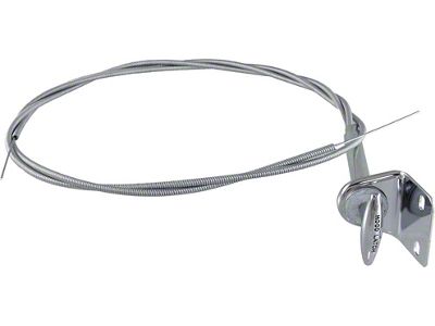 Hood Release Cable, 1956-1957 (Convertible)