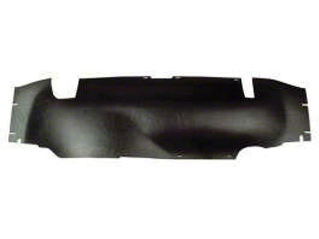 1956-1957 Corvette Liner Trunk Molded Black