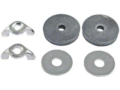 1956-1957 Ford Thunderbird Battery Hold Down Nut & Washer Set, For Group 29N Battery