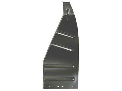 1956-1957 Ford Thunderbird Front Fender Splash Shield, Left, Lower Rear