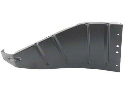 1956-1957 Ford Thunderbird Front Fender Splash Shield, Right, Lower Rear