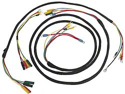 1956-1957 Ford Thunderbird Power Seat to Underdash Wiring