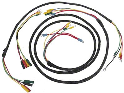 1956-1957 Ford Thunderbird Power Seat to Underdash Wiring
