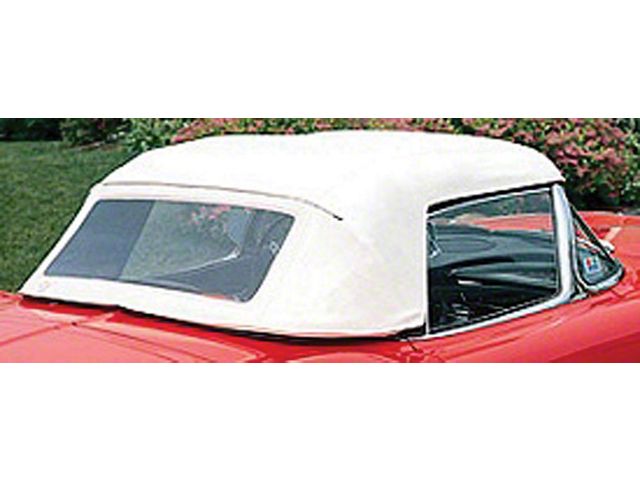 1956-1958 Corvette Convertible Top Black Sewn (Convertible)