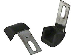 OPR 1956-1958 Corvette Door Window Post Upper Stops (Convertible)
