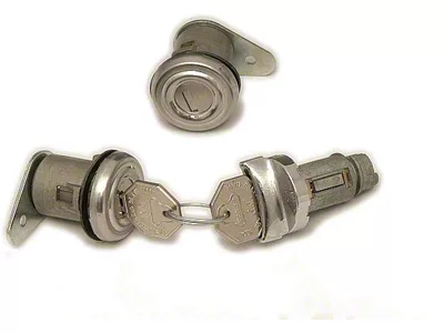 1956-1958 Corvette Ignition And Door Lock Set With Key And Pawls (Convertible)