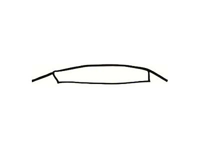 1956-1960 Corvette Hardtop Rear And Lower Rear Bow And Sides Weatherstrip (Convertible)