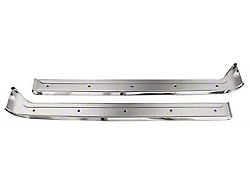 Long Door Sill Plates, With Screws, 1956-1960 (Convertible)