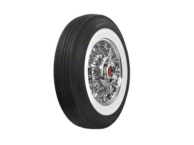 1956-1961 Corvette Tire 6.70 x 15 With 2-1/2 Whitewall SilvertownBFGoodrich (Convertible)