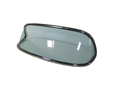 1956-1961 Corvette Windshield Assembly Complete, No Visor Holes, Tinted Glass (Convertible)