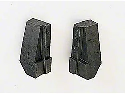 1956-1962 Corvette Convertible Header Bow Wedges Front (Convertible)