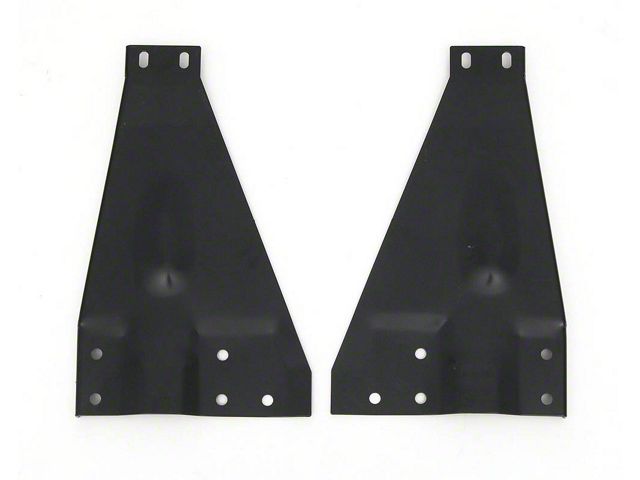 Convertible Top Frame Support Bracket Plates,1956--1962 (Convertible)