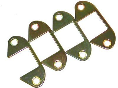 1956-1962 Corvette Door Hinge Cover Set (Convertible)