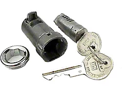 1956-1962 Corvette Glove Box Lock And Original Keys Concours Correct 