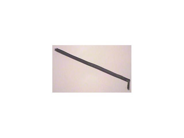 Horizontal Weatherstrip, Hardtop, Right, 1956-1962 (Convertible)