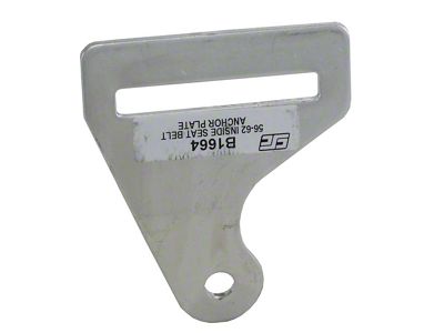 1956-1962 Corvette Seat Belt Anchor Bracket Lower (Convertible)